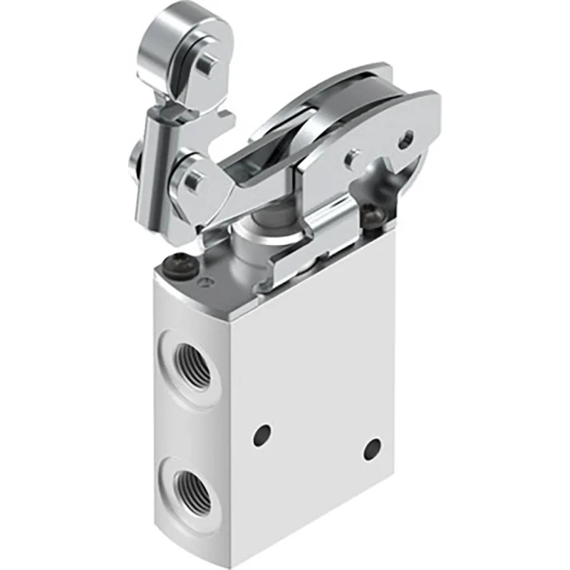 Festo Roller Lever Pneumatic Manual Control Valve VMEF Series, G 1/8 Port Size, Aluminium Alloy Body, 10 VMEF-KT-M32-M-G18