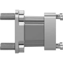 Festo Mounting Equipment for Thermocouple or PRT Probe, IP40, Transferable Torque 1.6Nm, Temperature Range EAMM-A-D32-40P
