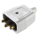 Masterplug 3 Pole Cable Main In-Line Connector Male/Female 10A 240V NC103W