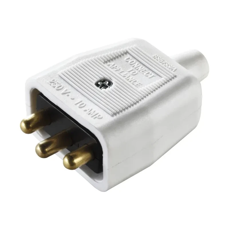 Masterplug 3 Pole Cable Main In-Line Connector Male/Female 10A 240V NC103W