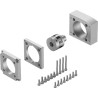 Festo Mounting Equipment, IP40, High Torque Capacity 150Nm, Compatible with Electric Drives, Model EAMM-A-L95-120G-G2