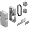 Festo Mounting Equipment IP40 Rated, 110mm Compact Size, 25Nm Transferable Torque EAMM-U-110-D50-100A-120