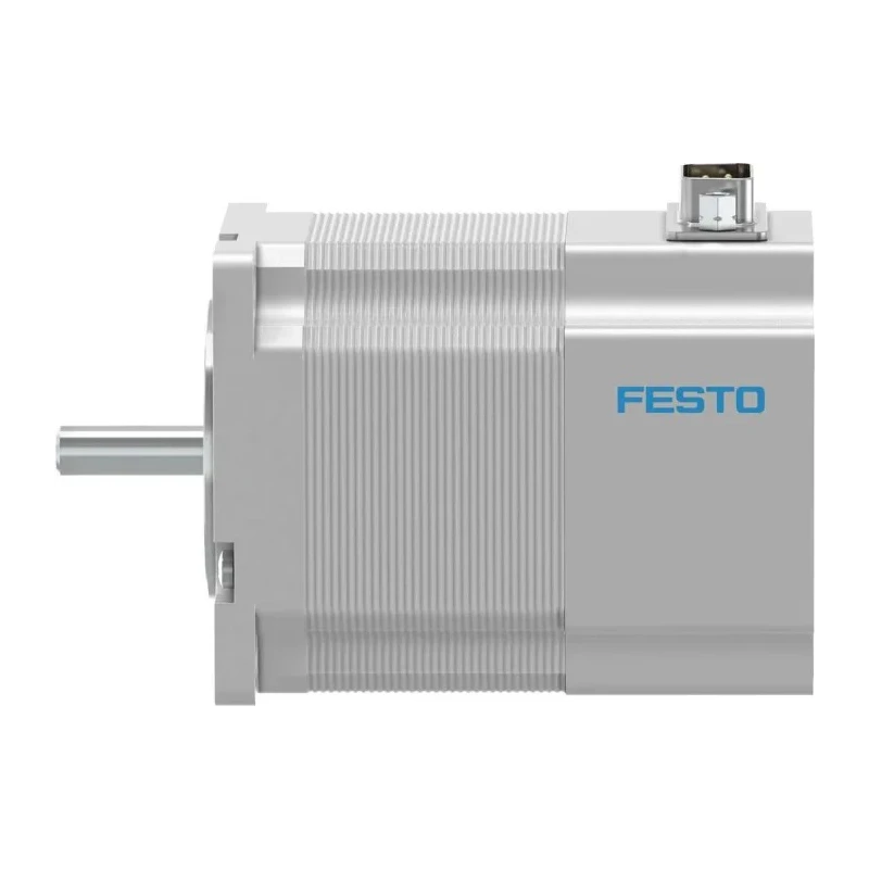 Festo EMMS-ST Series Hybrid Stepper Motor 48V, 0.8Nm Holding Torque, 1.8°, 6.35 mm Shaft EMMS-ST-57-S-S-G2