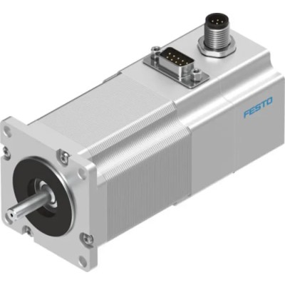 Festo EMMS-ST Series Hybrid Stepper Motor 48V, 1.4Nm Torque, 1.8° Step Angle, 6.35mm Shaft EMMS-ST-57-M-SE-G2