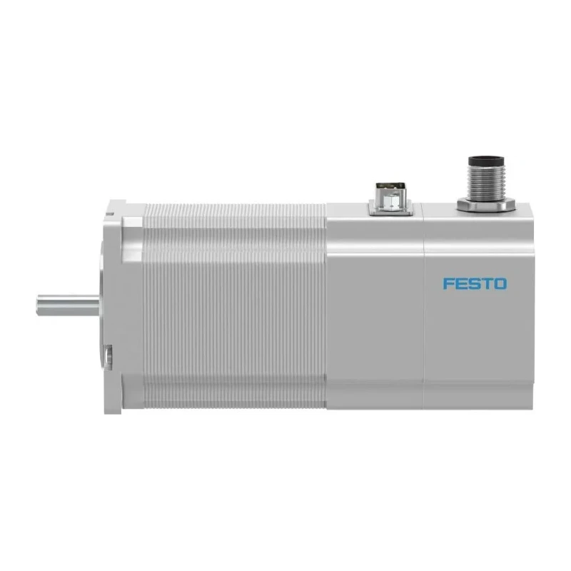 Festo EMMS-ST Series Hybrid Stepper Motor 48V, 1.4Nm Torque, 1.8° Step Angle, 6.35mm Shaft EMMS-ST-57-M-SE-G2