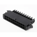 Molex Crimp Connector Housing 4.2 mm Pitch, 20 Way, 2 Row Straight Panel Mount Nylon 172767-0020