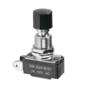 NKK Switches SB Series Push Button Switch, On-Off, Panel Mount, 12.5 mm Cutout, SPST, 125 V AC SB221NC