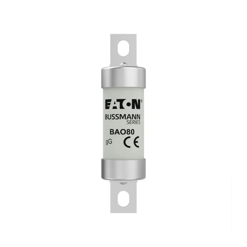 Eaton 80A British Standard Bolted Tag Fuse 500V, 87 mm x 22.3 mm x 21 mm BAO80