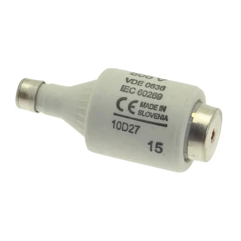 Eaton 10A, 500V AC D2 Diazed Fuse Ceramic Body, Red Cap, 50kA Breaking Capacity 10D27