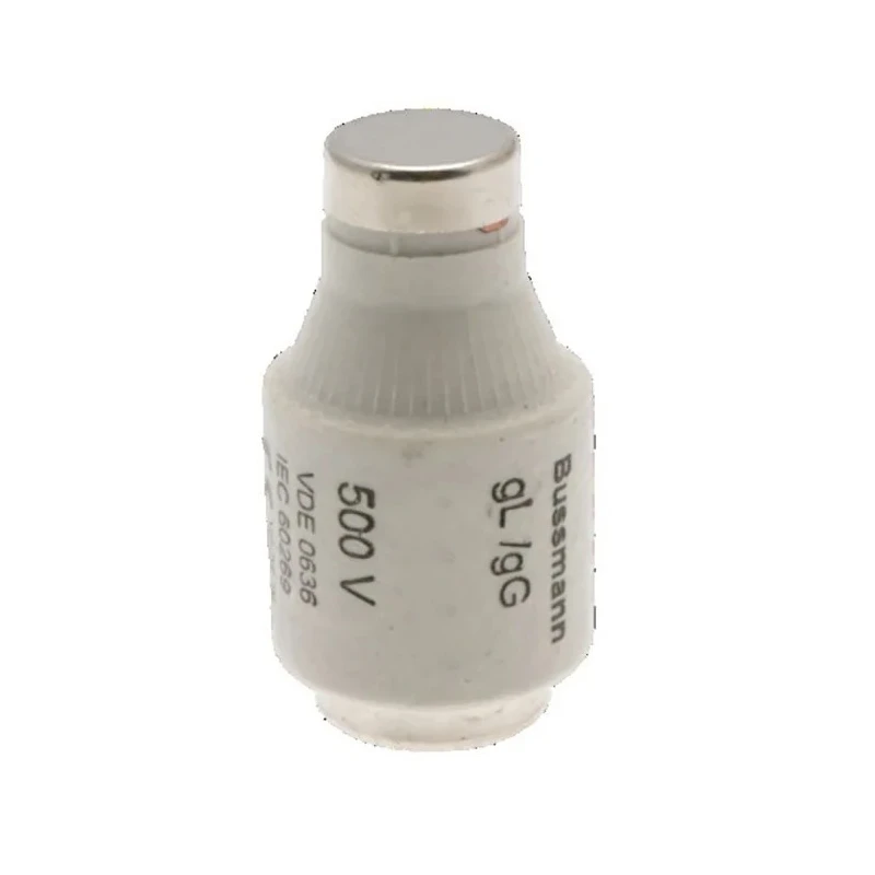 Eaton 10A, 500V AC D2 Diazed Fuse Ceramic Body, Red Cap, 50kA Breaking Capacity 10D27