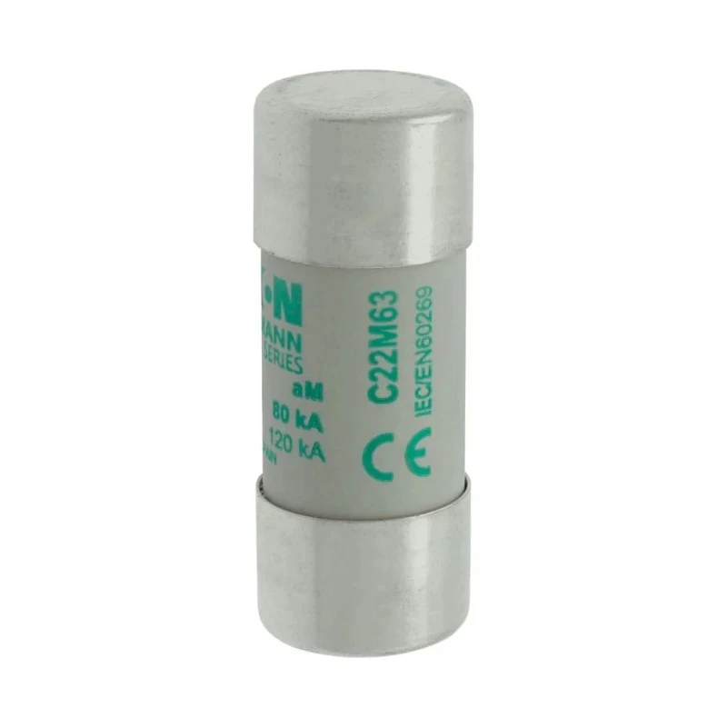 Eaton 63A AM Ceramic Cartridge Fuse 22 x 58 mm 690V AC C22M63