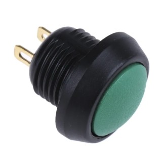 ITW Switches 59 Series Miniature Momentary Push Button Switch, Panel Mount, 13.6 mm Cutout, SPST, Clear LED, IP67 59-513