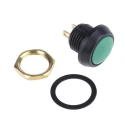 ITW Switches 59 Series Miniature Momentary Push Button Switch, Panel Mount, 13.6 mm Cutout, SPST, Clear LED, IP67 59-513