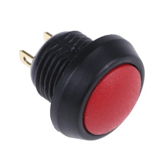 ITW Switches 59 Series Miniature Momentary Push Button Switch Panel Mount, 13.6 mm Cutout, SPST, Clear LED, IP67, 125 59-512