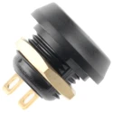 ITW Switches 59 Series Miniature Momentary Push Button Switch, Panel Mount, 13.6 mm Cutout, SPST, Clear LED, IP67 59-514