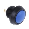 ITW Switches Miniature Momentary Push Button Switch Panel Mount SPST, Blue Actuator, Clear LED, IP67, 125V AC 59-516