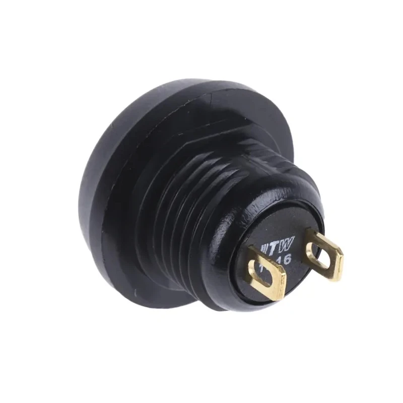 ITW Switches Miniature Momentary Push Button Switch Panel Mount SPST, Blue Actuator, Clear LED, IP67, 125V AC 59-516