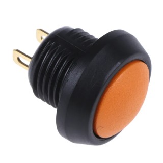 ITW Switches 59 Series Miniature Momentary Push Button Switch, Panel Mount, 13.6 mm Cutout, SPST, Clear LED, IP67 59-517