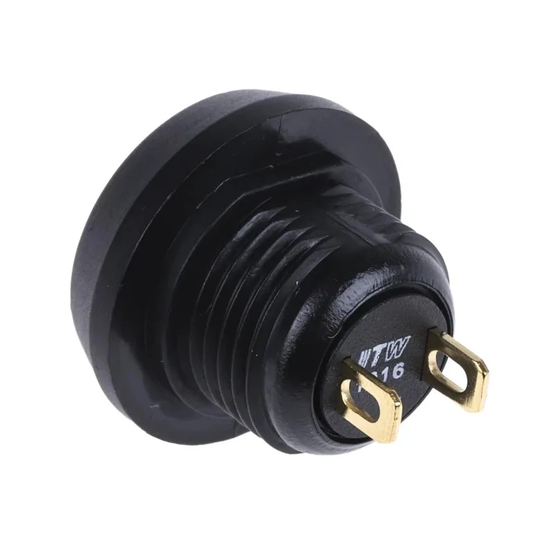 ITW Switches 59 Series Miniature Momentary Push Button Switch, Panel Mount, 13.6 mm Cutout, SPST, Clear LED, IP67 59-517