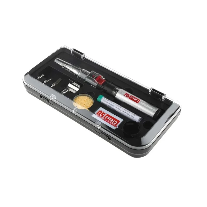 RS PRO Gas Powered Soldering Iron Kit with Auto Ignition, Variable Flame Control, 500°C Tip Temperature 182-3821