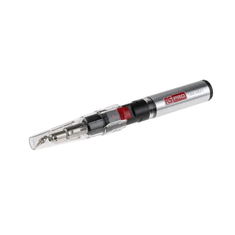 RS PRO Gas Powered Soldering Iron Kit with Auto Ignition, Variable Flame Control, 500°C Tip Temperature 182-3821