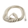 RS PRO Male RJ9 to Male RJ45 Telephone Extension Cable Cream Sheath 2.5 m RJ45