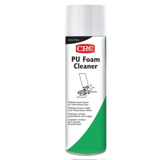 CRC Transparent Solvent Cleaner 500 ml Aerosol, PU Foam Cleaner, Acetone-Based, 50°C Max Operating Temperature 32231