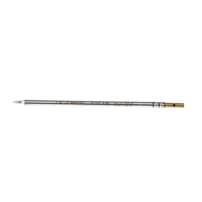 Metcal Soldering Iron Tip 1.5 mm Chisel 9.9 mm Length RoHS Compliant CVC-7CH0014S
