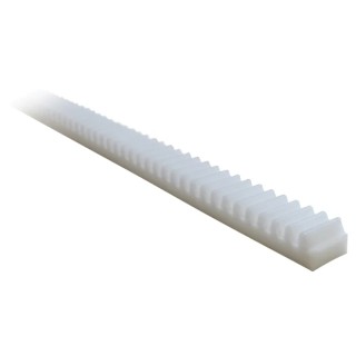 RS PRO 1.5 Module Polyoxymethylene Gear Rack, 250mm Long, 12mm Face Width 182-7942