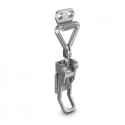 Pinet Steel Adjustable Zinc Plated Paddle Latch 82mm x 28mm x 14mm 16A4017