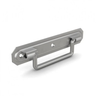 Pinet Stainless Steel Carrying Handle Load Capacity 35kg Raw Finish Height 54mm Width 158mm 19A3690