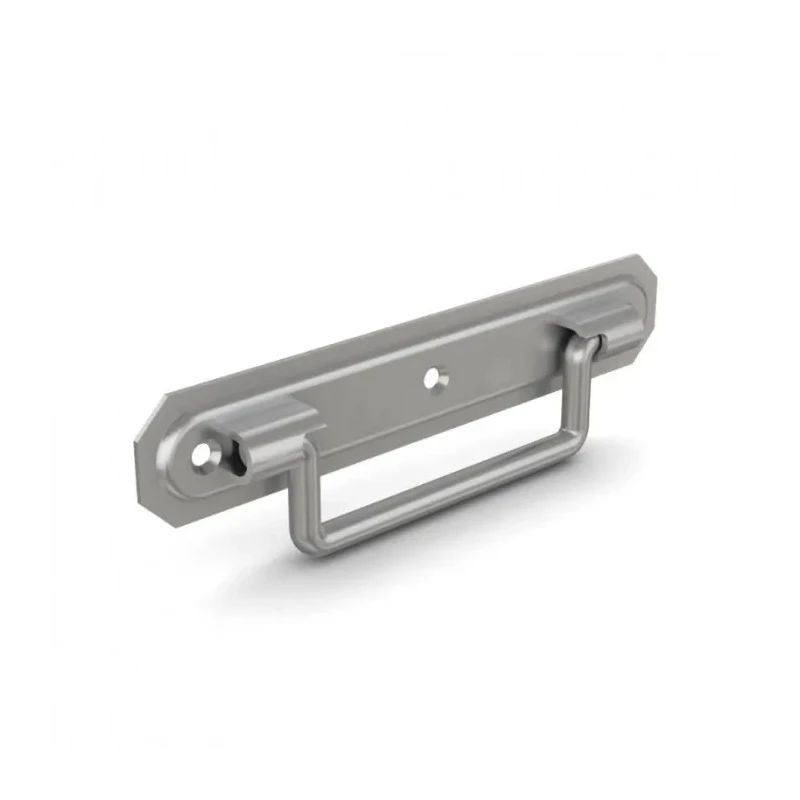 Pinet Stainless Steel Carrying Handle Load Capacity 35kg Raw Finish Height 54mm Width 158mm 19A3690
