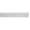 Schneider Electric White Polyvinyl Chloride Dado Cable Trunking 100mm Width x 40mm Depth x 3m Length W100mm