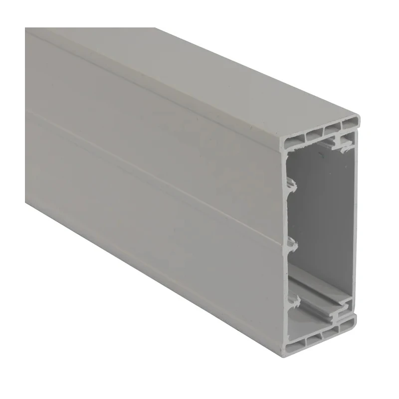 Schneider Electric White Polyvinyl Chloride Dado Cable Trunking 100mm Width x 40mm Depth x 3m Length W100mm