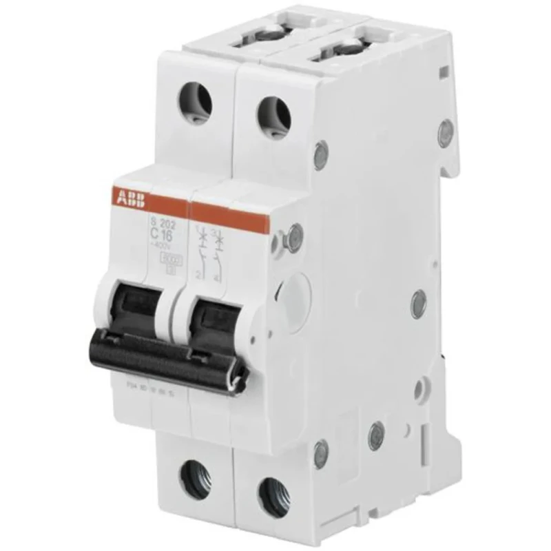 ABB System Pro M Compact Miniature Circuit Breaker 2-Pole 500mA Type C 440V AC 125V DC 2CDS252001R0984