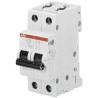 ABB System Pro M Compact Miniature Circuit Breaker 2-Pole 500mA Type C 440V AC 125V DC 2CDS252001R0984