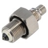 SICK Optical Point Level Switch Screw Mount 30V DC 100mA Fluorelastomer Gasket Stainless Steel Housing GRF18S-P234LV