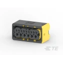 TE Connectivity HDSCS Automotive Connector Female Black Cable 15 Way Crimp Termination 20-40A 1-1563878-1
