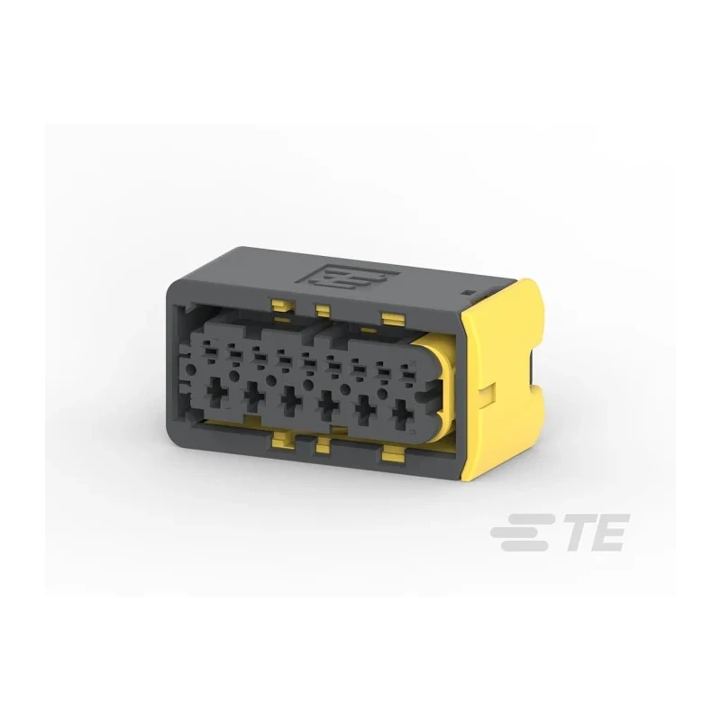 TE Connectivity HDSCS Automotive Connector Female Black Cable 15 Way Crimp Termination 20-40A 1-1563878-1