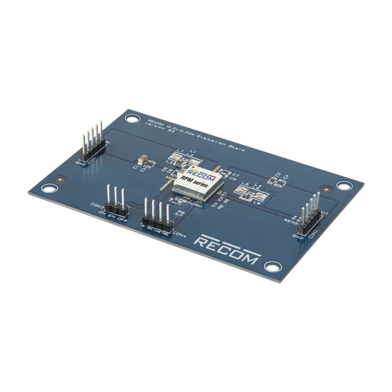 Recom Evaluation Board for RPM-6.0 Buck Regulator Module, Constant Output Voltage, Up to 6A Current RPM3.3-6.0-EVM-1