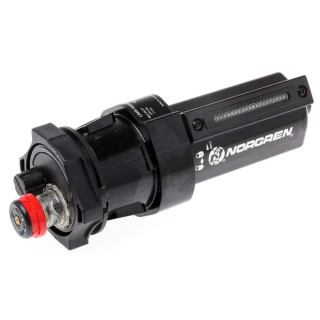 Norgren 1/2 in Pneumatic Air Lubricator 17 bar, 0.2L Bowl Capacity, Micro-Fog Oil Feed, L64 Series L64M-NNP-EDN