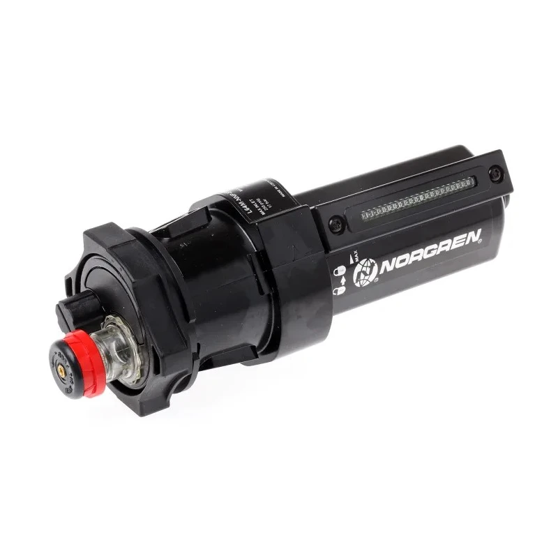 Norgren 1/2 in Pneumatic Air Lubricator 17 bar, 0.2L Bowl Capacity, Micro-Fog Oil Feed, L64 Series L64M-NNP-EDN
