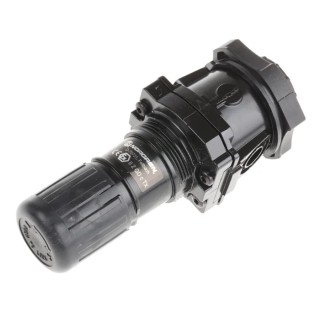 Norgren Pneumatic Regulator Without Yoke 0.3 to 10 Bar Zinc Alloy Body 80°C Max Operating Temperature R64G-NNK-RMN