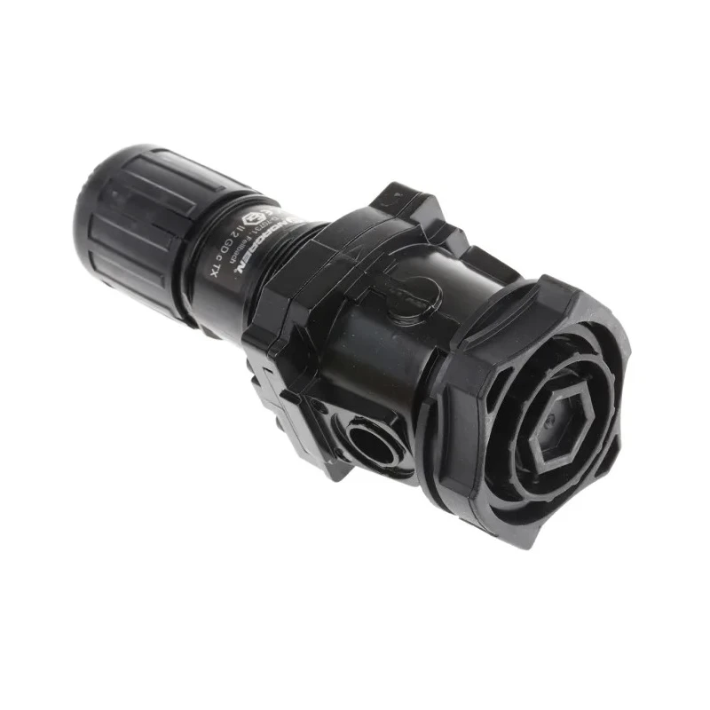 Norgren Pneumatic Regulator Without Yoke 0.3 to 10 Bar Zinc Alloy Body 80°C Max Operating Temperature R64G-NNK-RMN