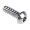 RS PRO Bright Zinc Stainless Steel Hex Socket Cap Screw, Hex Socket Drive, M4 Thread, 12 mm Length, Grade 10.9 183-8648