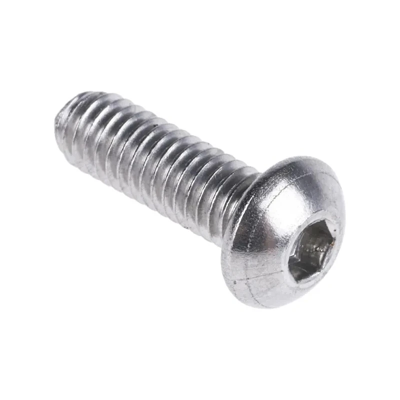 RS PRO Bright Zinc Stainless Steel Hex Socket Cap Screw, Hex Socket Drive, M4 Thread, 12 mm Length, Grade 10.9 183-8648