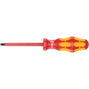 Wera Insulated Screwdriver with T25 Tip, 100 mm Blade, Bi-Material Handle, VDE/1000V Approved, 205 mm Overall 05006176001