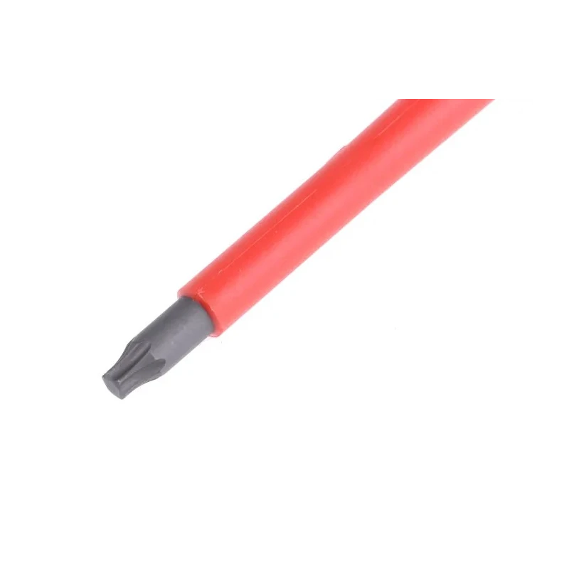 Wera Insulated Screwdriver with T25 Tip, 100 mm Blade, Bi-Material Handle, VDE/1000V Approved, 205 mm Overall 05006176001