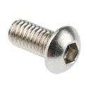 RS PRO Bright Zinc Stainless Steel Hex Socket Cap Screw, Hex Socket Drive, M6 Thread, 12 mm Length 183-8711