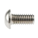 RS PRO Bright Zinc Stainless Steel Hex Socket Cap Screw, Hex Socket Drive, M6 Thread, 12 mm Length 183-8711